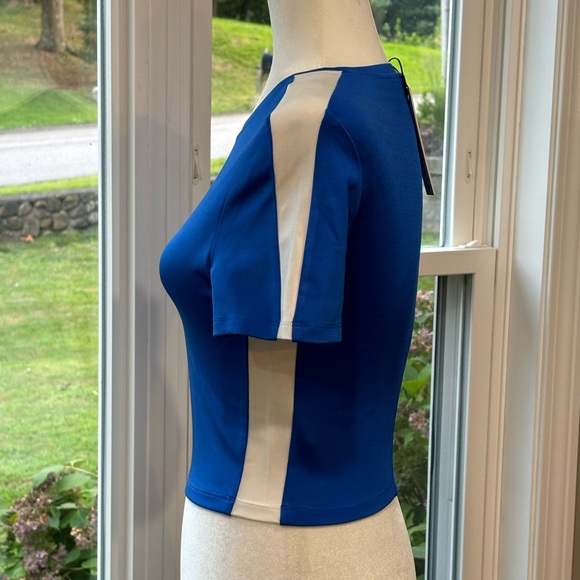 Alice + Olivia Cindy Classic Cropped T-shirt - Picture 9 of 10